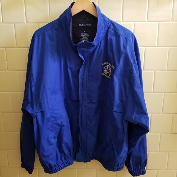 Like NEW Men’s Jacket Windbreaker Full Zip Vented Back Size XL - Picture 2 of 6